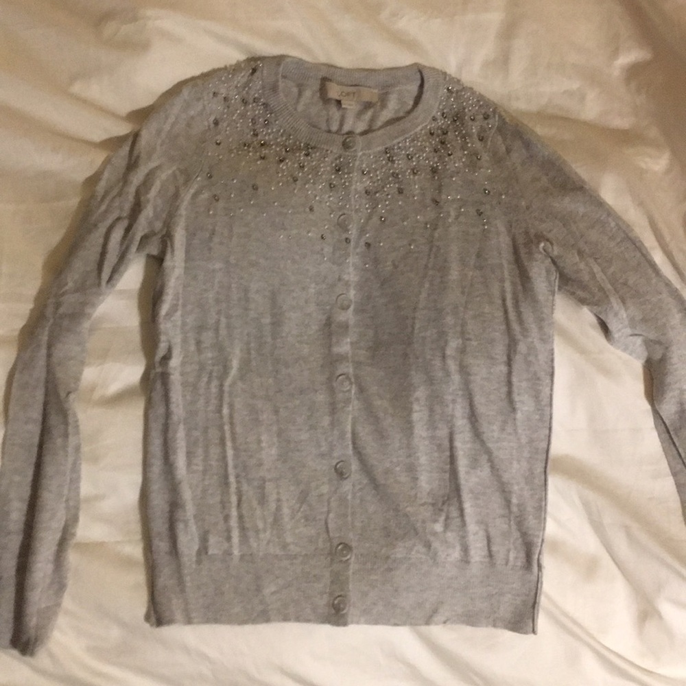 Super soft embellished cardigan